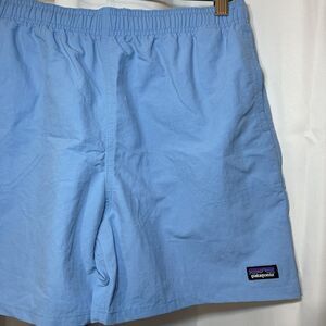 Patagonia Baggies Netplus Shorts Men’s XXL Blue Lined